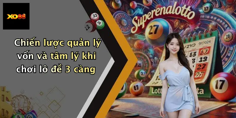 Chiến lược quản lý vốn và tâm lý khi chơi lô đề 3 càng