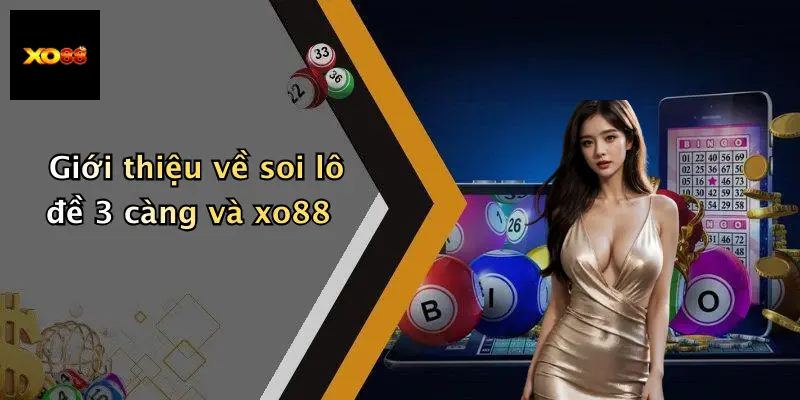 Giới thiệu về soi lô đề 3 càng và xo88