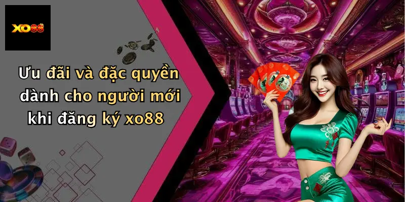 Ưu đãi và đặc quyền dành cho người mới khi đăng ký xo88